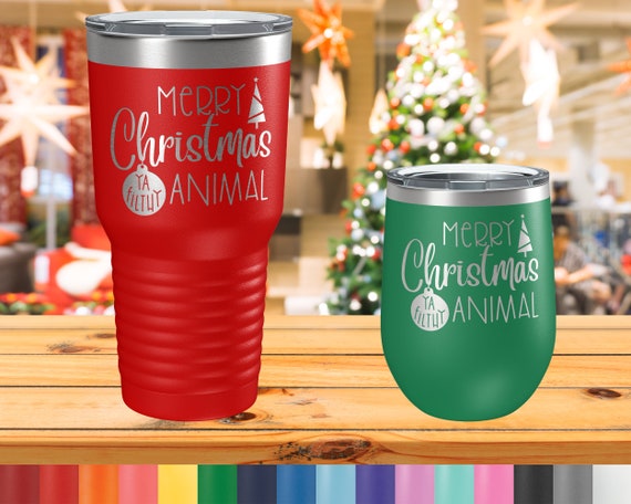 Home Alone Large Tumbler Double Walled Cup With Straw Christmas Movie