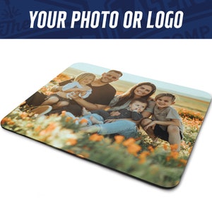 Custom Photo Mousepad Personalized Mouse pad Photo printed on mousepad Custom Printed Mousepad Personalized office gifts Bild 1