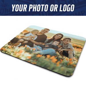 Custom Photo Mousepad - Personalized Mouse pad - Photo printed on mousepad - Custom Printed Mousepad - Personalized office gifts