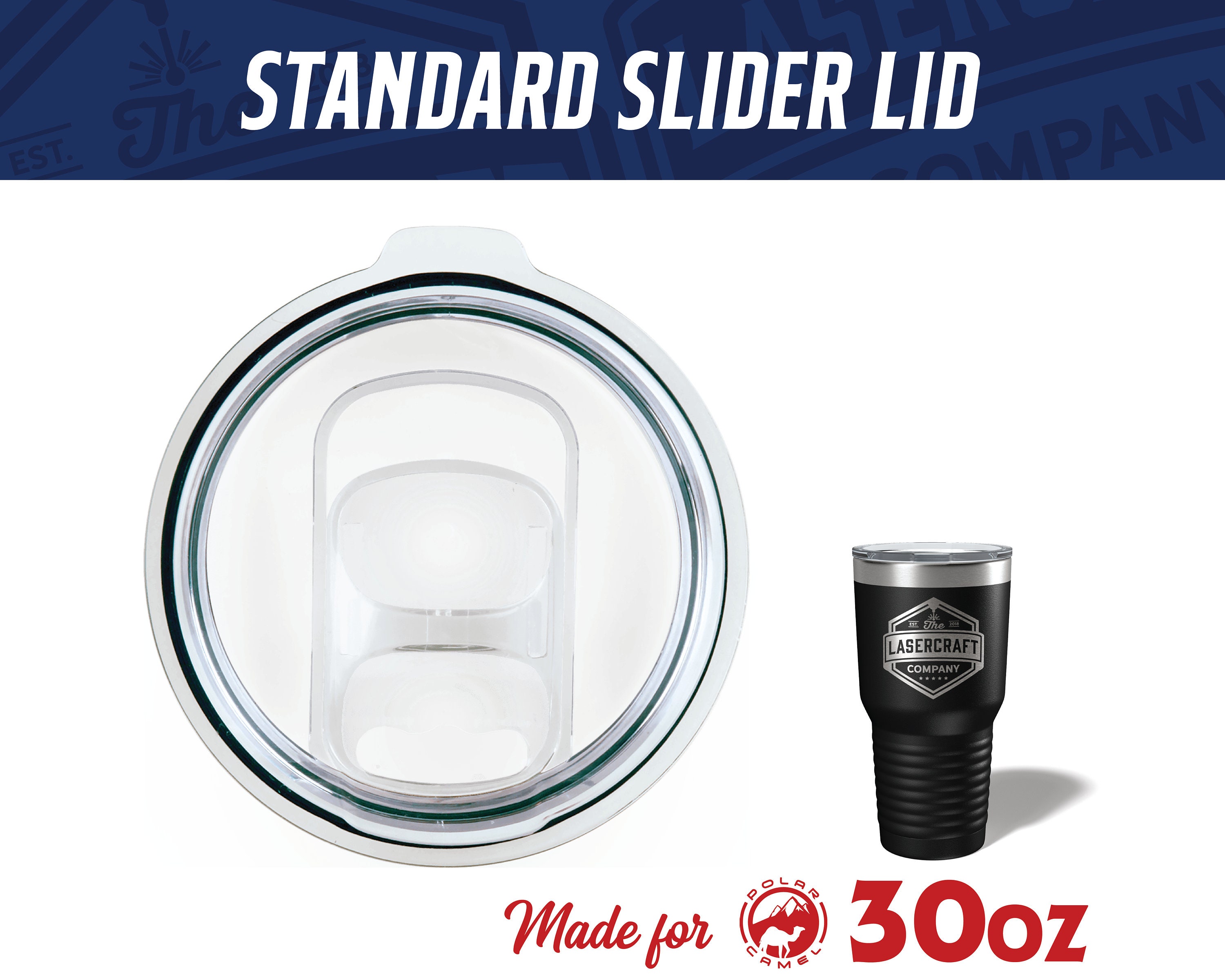 3 Pack Tumbler Replacement Lids For 20 Oz Tumblers, Spill Proof Splash Resistant Lids Covers Fit For Rambler And More Coffee Mugs - View #8