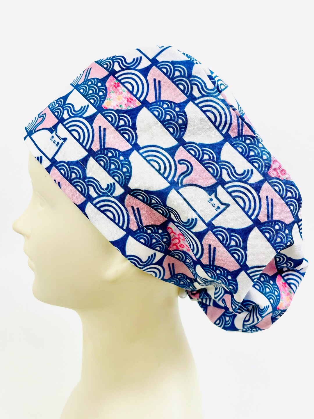 Cat Noodles Womens Scrub Cap Ladies Adjustable Surgical Hat Etsy Canada