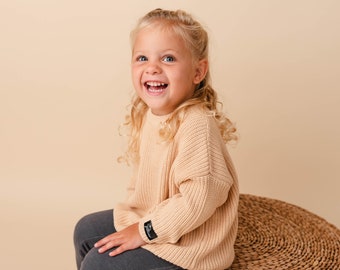Knit Unisex Baby Sweater, Knit Baby Toddler Sweater, Fall sweater, Pullover, Winter Sweater Knit sweater, infant clothes, Boy Girl cardigan