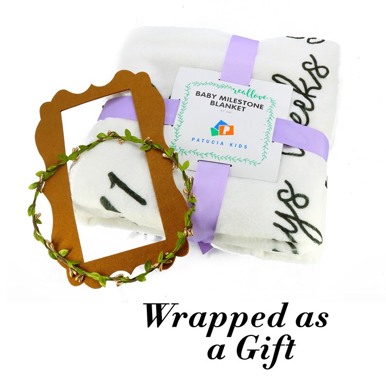 Baby Milestone Blanket Boy girl Photo Blanket Props New Mom Etsy