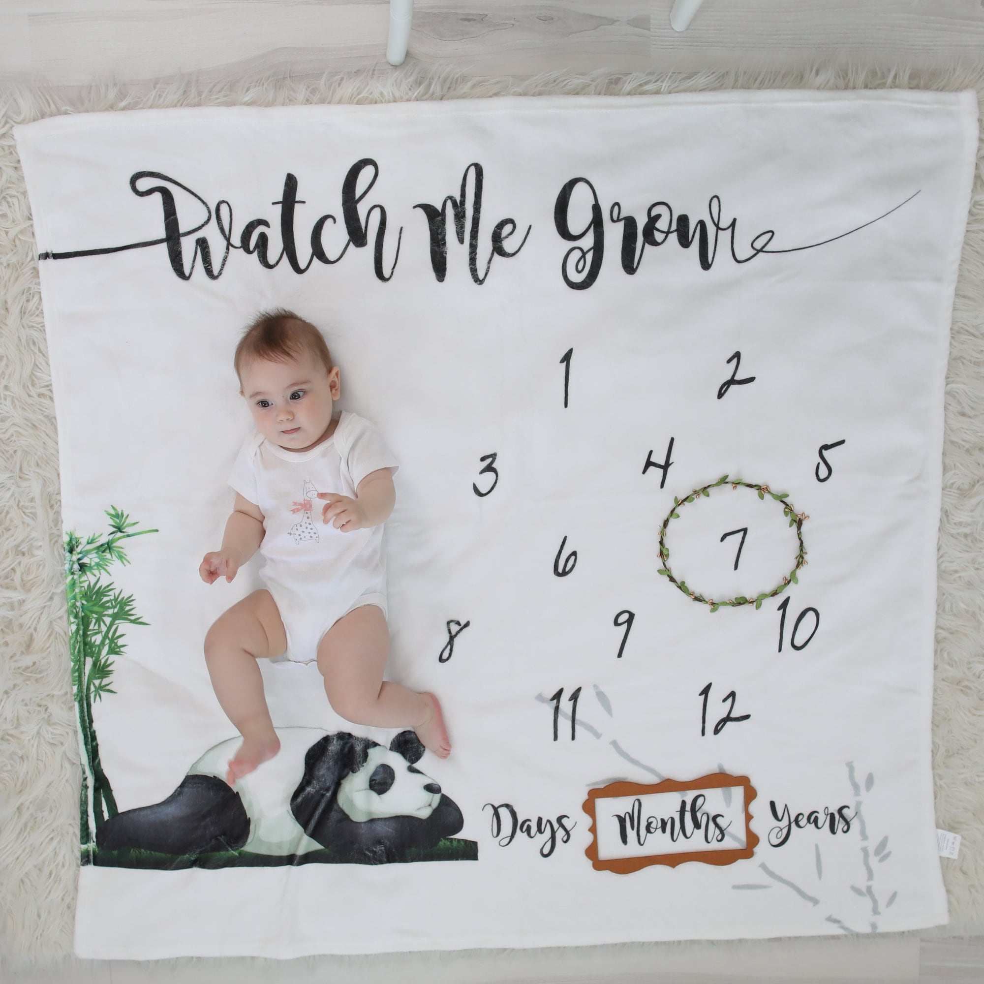Baby Milestone Blanket Boy Photo Blanket Props New Mom Baby Etsy