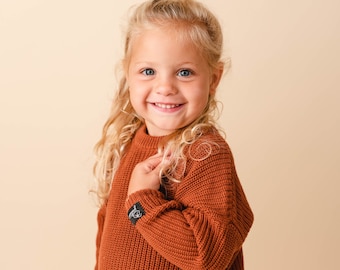 Knit Unisex Baby Sweater, Knit Baby Toddler Sweater, Fall sweater, Pullover, Winter Sweater Knit sweater, infant clothes, Boy Girl cardigan