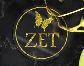 Pegatinas transparentes personalizadas: etiquetas con logotipo transparente, resistentes al agua