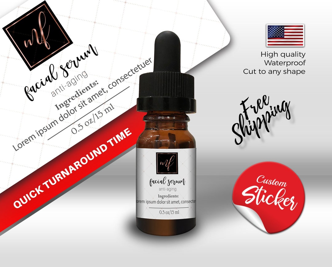 Custom Logo Stickers: Die Cut Vinyl Product Labels - Etsy