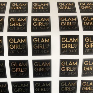 Gold Foil Stickers, Waterproof Gold foil stickers, Shiny reflective Gold Foil labels, Foil Print, Shiny Print Stickers