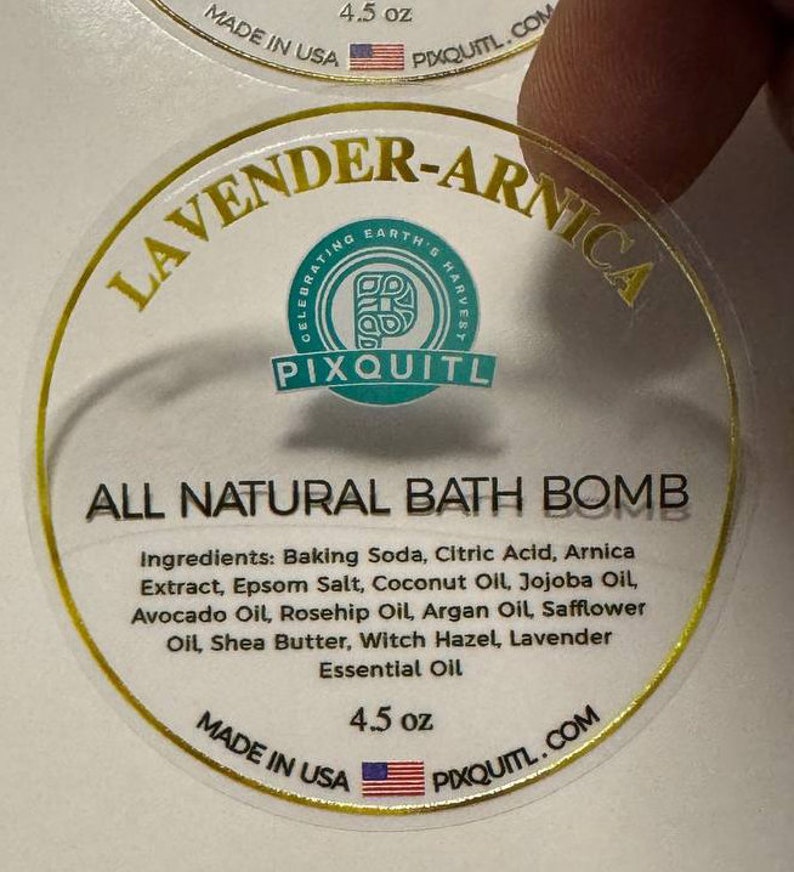 Custom Waterproof Clear Stickers: Print Logo and Product Labels, White Ink and Gold Effect image 3