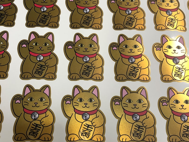 Gold Foil Stickers, Waterproof Gold foil stickers, Shiny reflective Gold Foil labels, Foil Print, Shiny Print Stickers