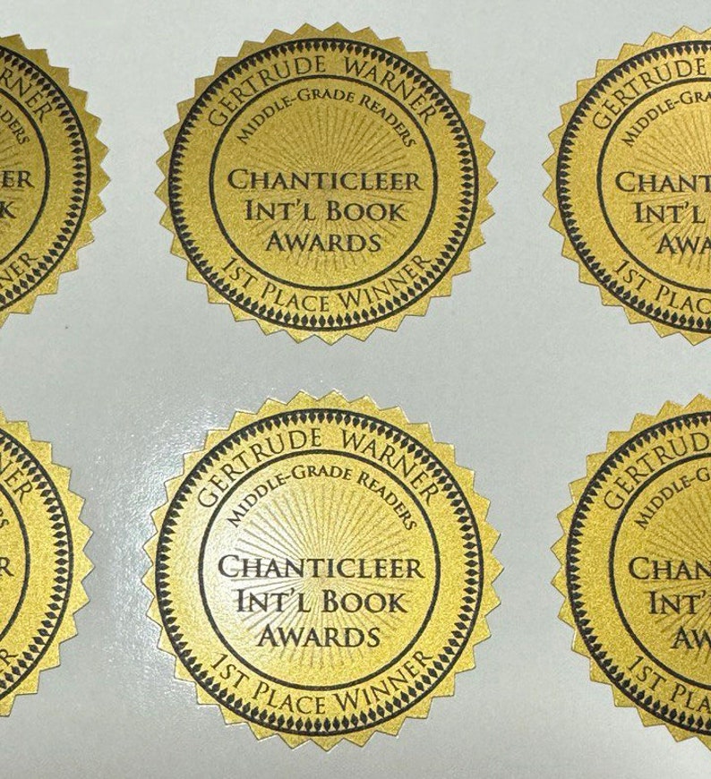 Custom Metallic Gold Stickers: Waterproof Printed Labels - Etsy