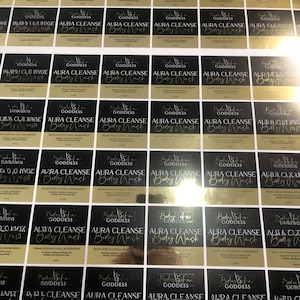 Gold Foil Stickers, Waterproof Gold foil stickers, Shiny reflective Gold Foil labels, Foil Print, Shiny Print Stickers