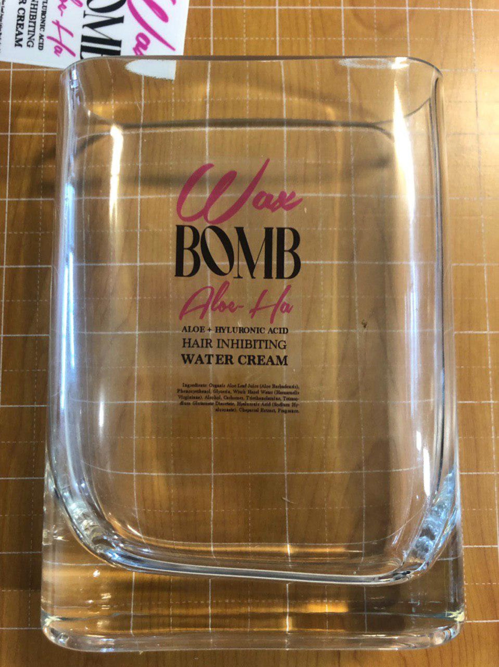 100 Custom Clear Stickers Transparent Labels Die Cut Clear Etsy