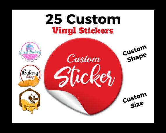 Print Custom Shape Stickers and Labels