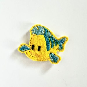 Fish Friend Feltie Digital Machine Embroidery Design