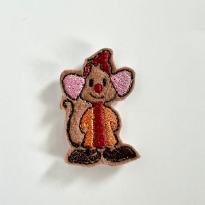 Glass Shoe Mouse Feltie Digital Machine Embroidery Design