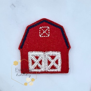 Barn Feltie Digital Embroidery Design