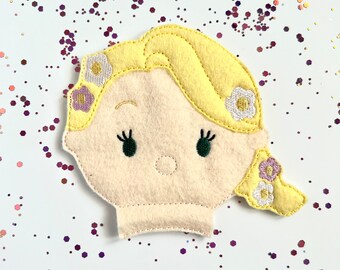 Sunlight Princess Mouse Ear Digital Embroidery Design