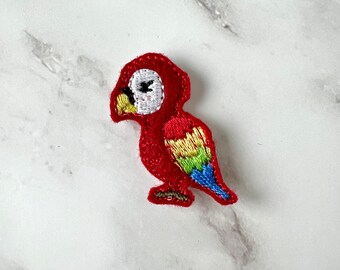 Parrot Macaw Feltie Digital Embroidery Design