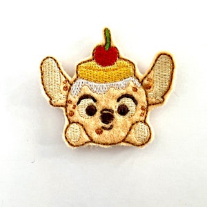 Alien Ananas Upside Down Cake Feltie Digital Embroidery Design
