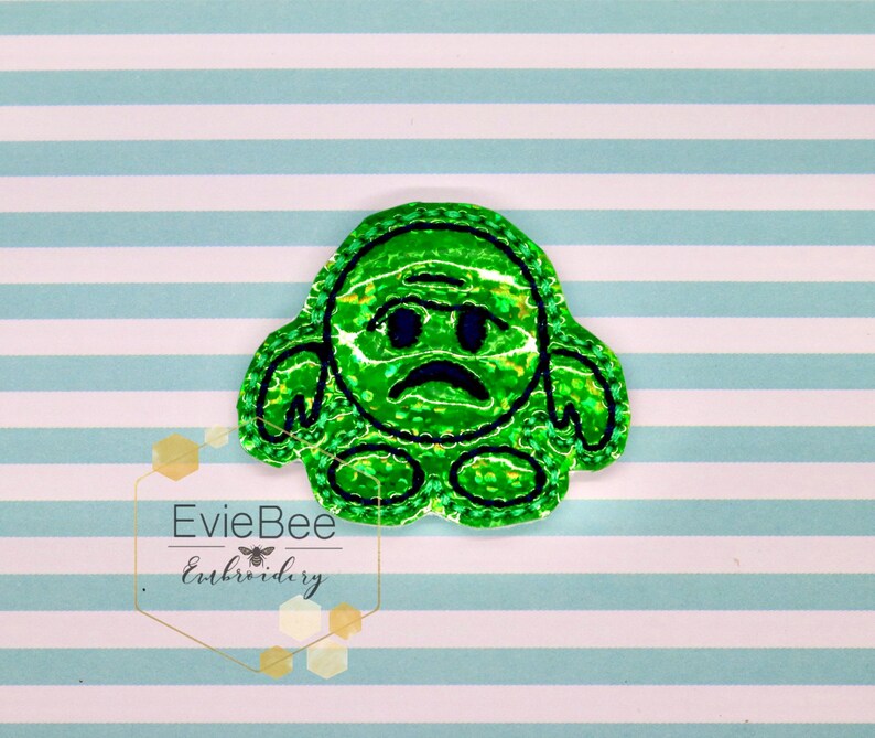 Sour Candy Guy Feltie Digital Embroidery Design Etsy