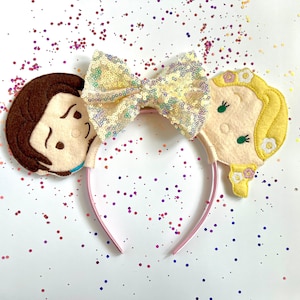 Sunlight Kingdom Prince and Princess Mouse Ears Digital Embroidery Design