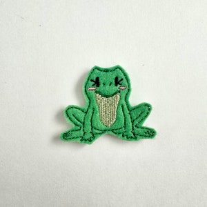 Design de bordado à máquina digital Princess Frog Feltie