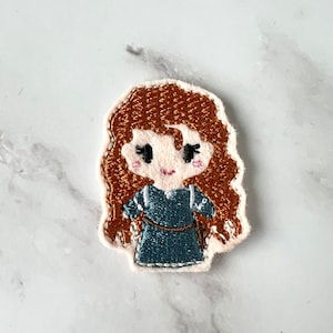 Scottish Princess Feltie Digital Embroidery Design
