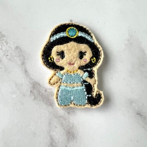 Arabian Princess Feltie Digital Embroidery Design