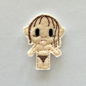 Obsessed Halfling Feltie Digital Machine Embroidery Design