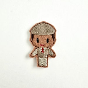 Tan Outfit Frog Prince Digital Machine Embroidery Design