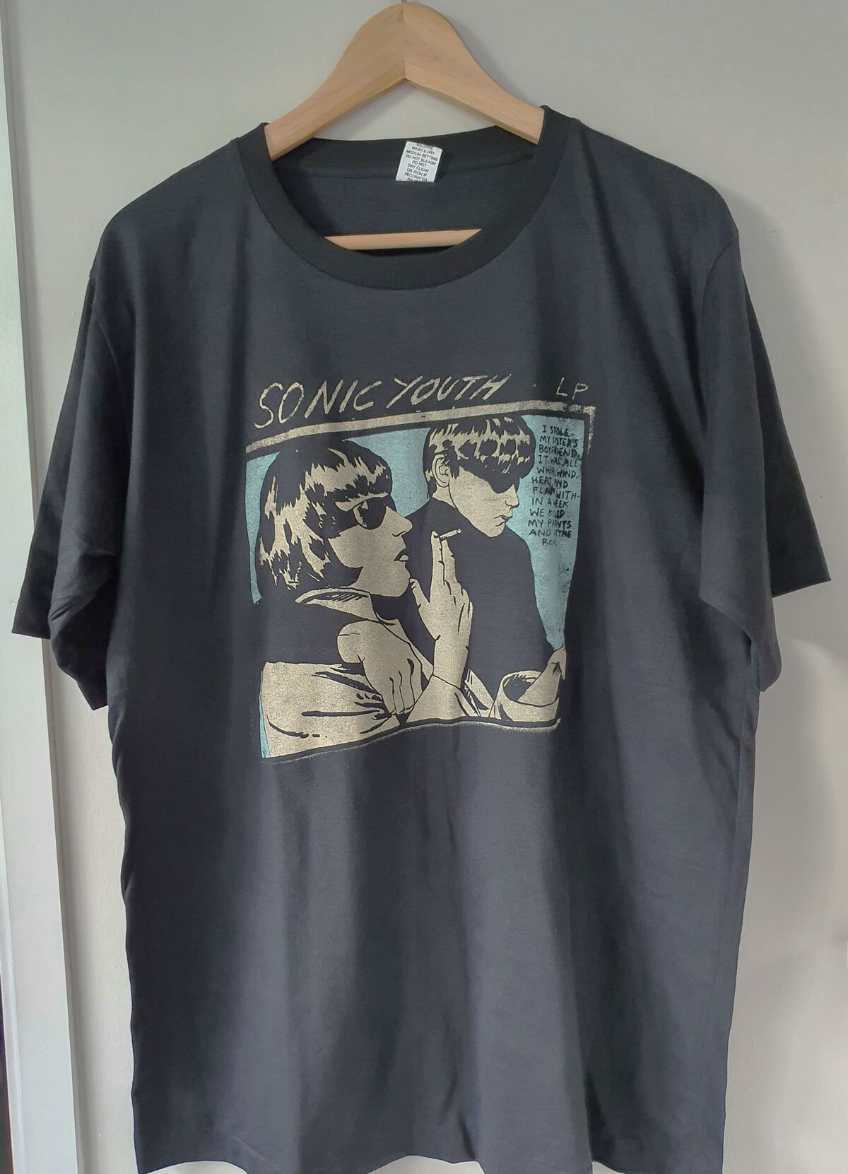 Sonic Youth Vintage T shirt Size 42 Chest Measurement Etsy