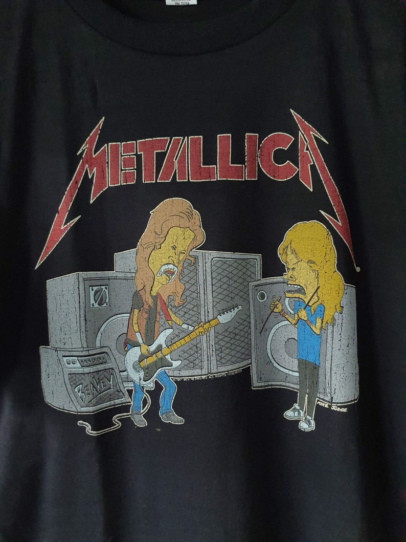 beavis metallica shirt