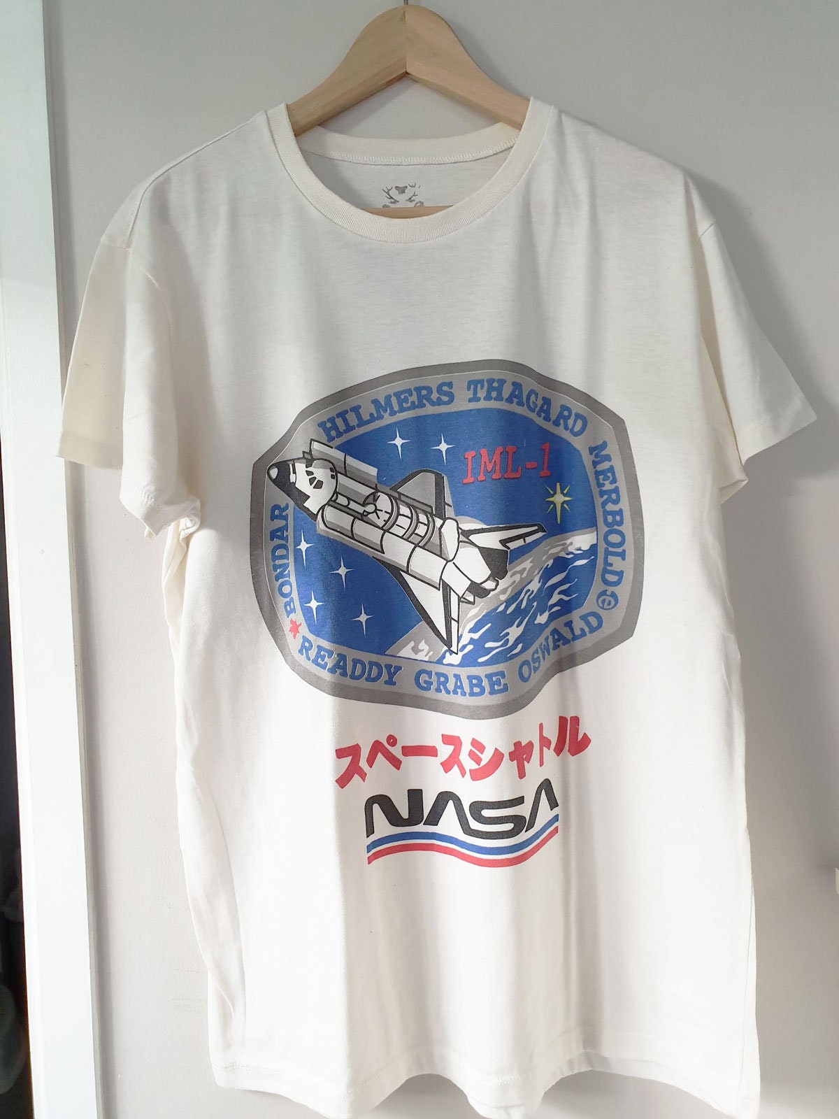 Nasa Japan Vintage T shirt Large 44 Chest Measurement | Etsy