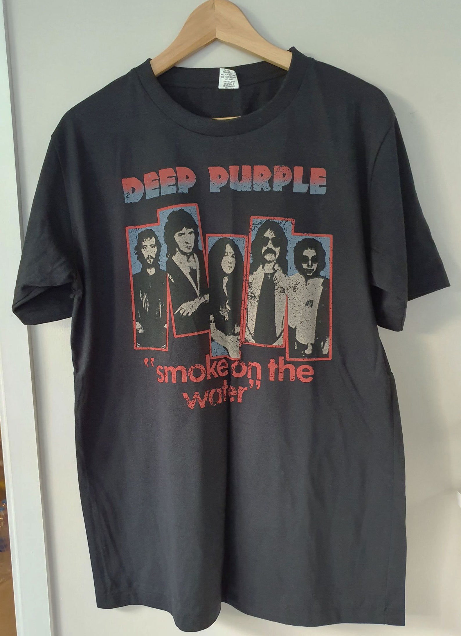 Deep Purple Vintage T shirt Size 42 Chest Measurement | Etsy