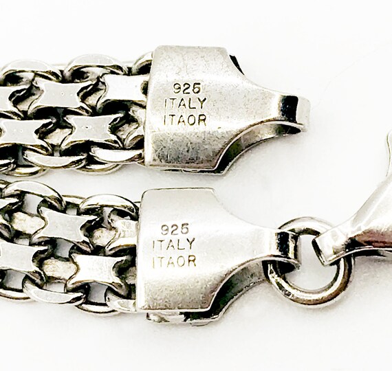 Stunning ITAOR Mesh Vintage Bracelet X-Wrapped 92… - image 9