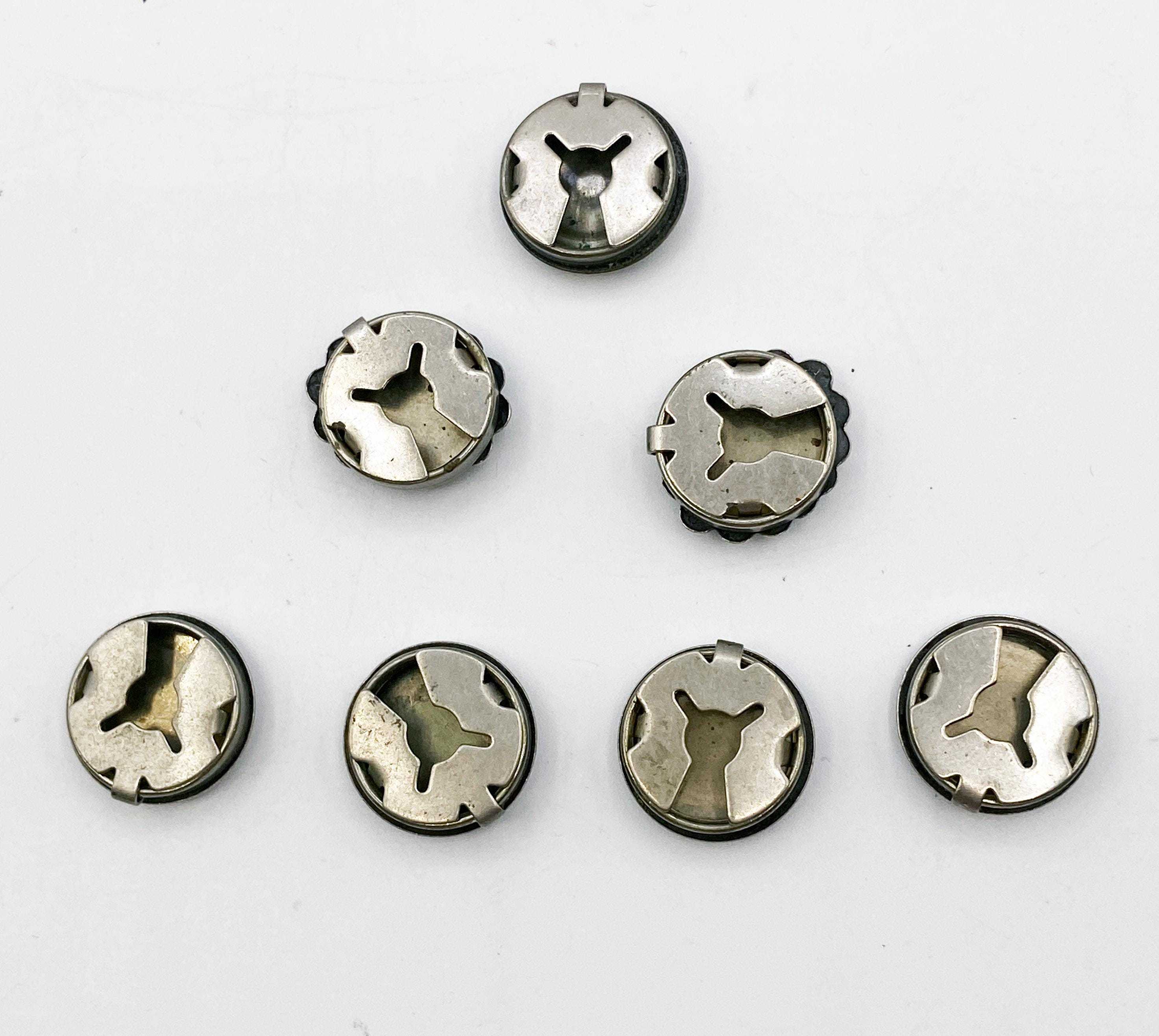 Sublime Button Sublime Southwest Sterling Button Covers Cufflinks Navajo or Hopi ...