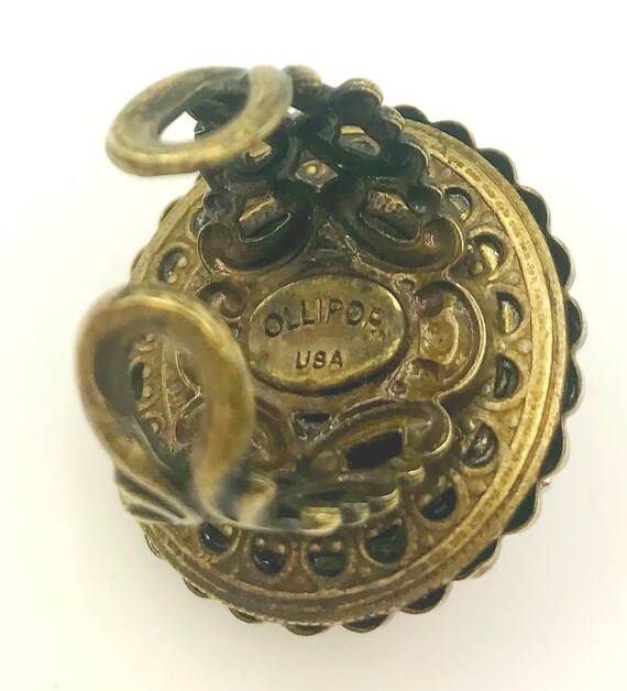 Fabulous OLLIPOP Vintage Statement Ring with Meta… - image 7