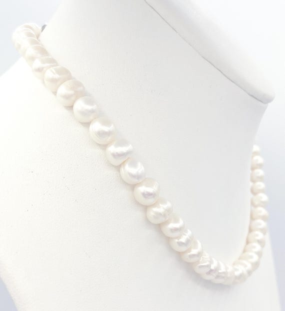 Silky TENG YUE Creamy Pearl Necklace Vintage Pearls Freshwater Pearls