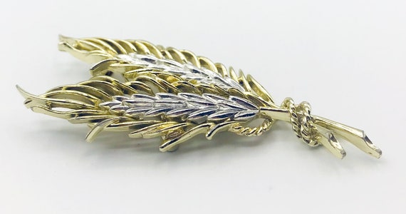 Classic EMMONS 1960s Sheaves of Wheat Rare Pin Br… - image 3