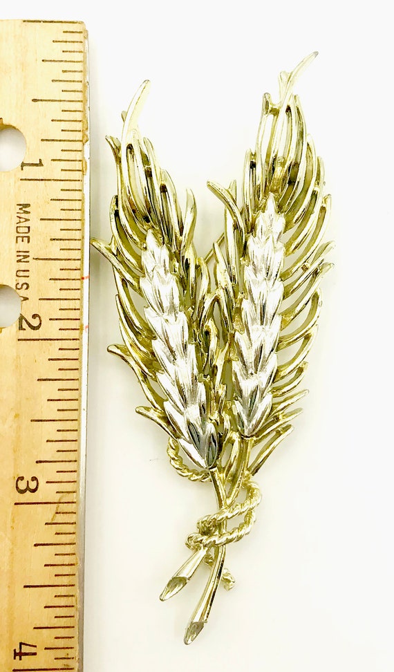 Classic EMMONS 1960s Sheaves of Wheat Rare Pin Br… - image 10
