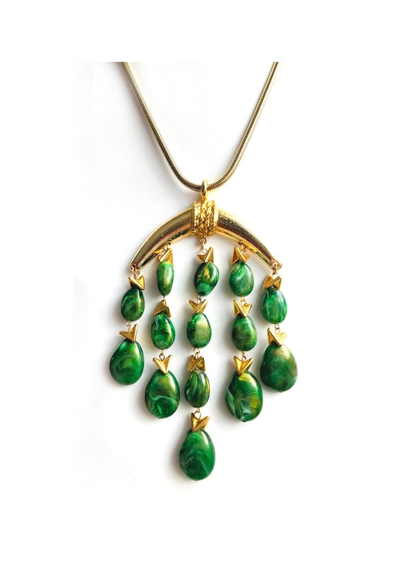 Arrow Webbing: Green & Citrine Arrow Webbing: Green & Citrine