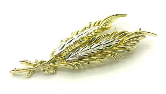 Classic EMMONS 1960s Sheaves of Wheat Rare Pin Br… - image 2