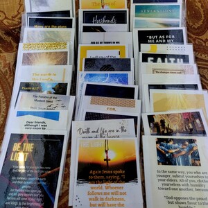 Men&#39;s Scripture Cards/Leadership/Encouragement/Instant Download/Bible Verses