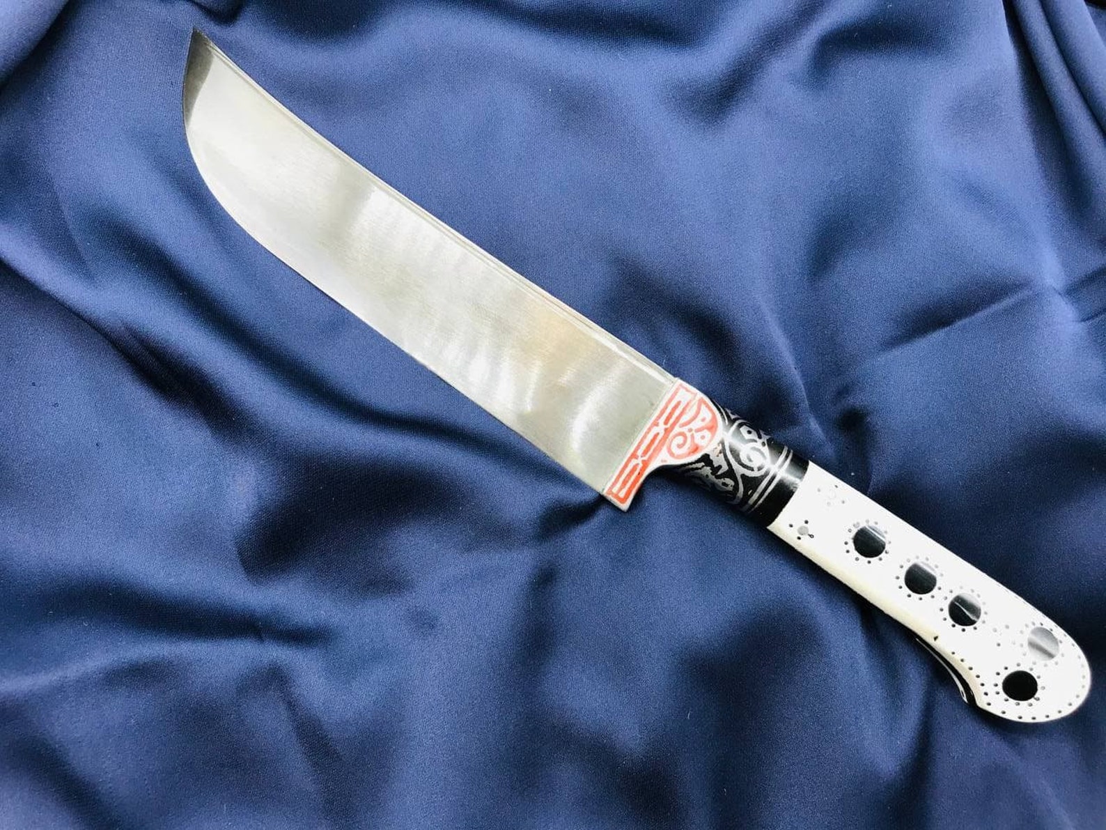 Custom Uzbek national knife pchak Kitchen chef knife.Full Etsy