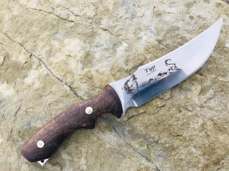 Russian hunting knife,"Tur".Bushcraft.Handmade