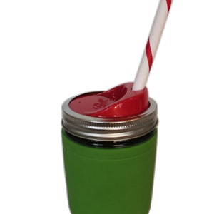 Mason Jar Silicone Sleeve - Holdster S Model - Green