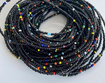 wood waist beads
