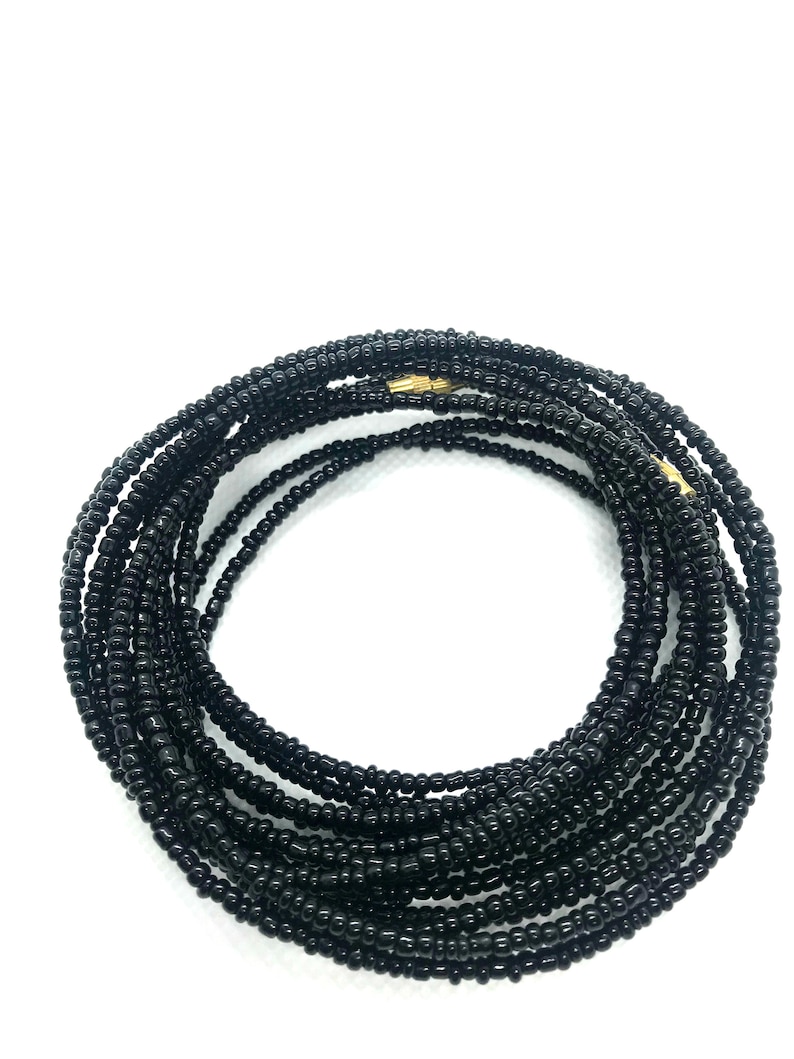 Black Waist Beads Waist Beads on Sale African Waist Beads - Etsy