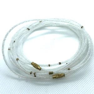 WAISTBEADS ON SALE! Ivory & Gold Waist Beads - African Waist Beads - Waist Beads - Belly Beads - waistbeads - With Clasps
